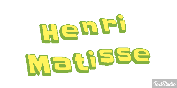 Henri Matisse Efeito do texto