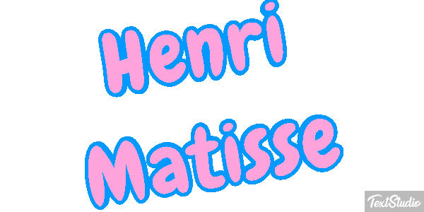 Henri Matisse Efeito do texto