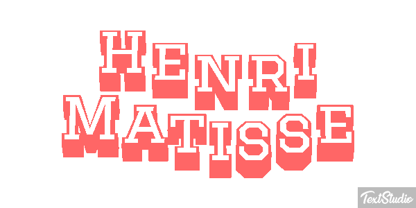 Henri Matisse Efeito do texto