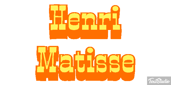 Henri Matisse Efeito do texto