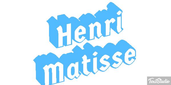 Henri Matisse Efeito do texto