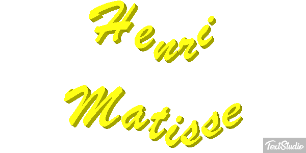 Henri Matisse Efeito do texto