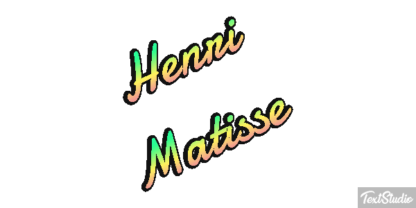 Henri Matisse Efeito do texto