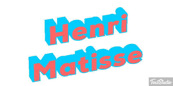 Henri Matisse Efeito do texto