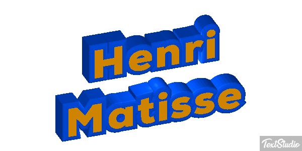 Henri Matisse Efeito do texto