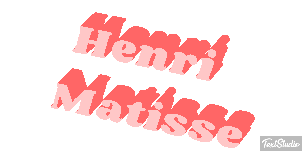 Henri Matisse Efeito do texto