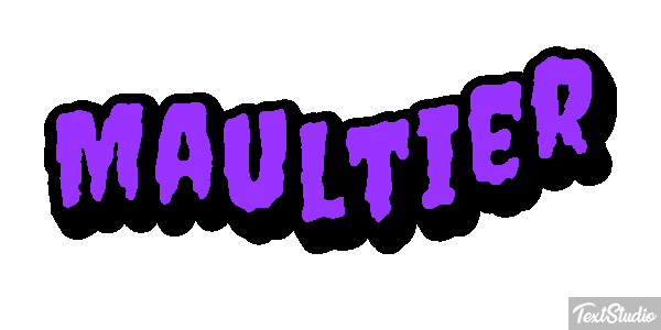 Maultier Texteffekt