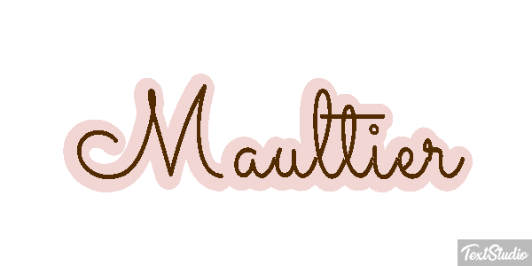 Maultier Texteffekt