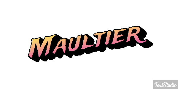 Maultier Texteffekt