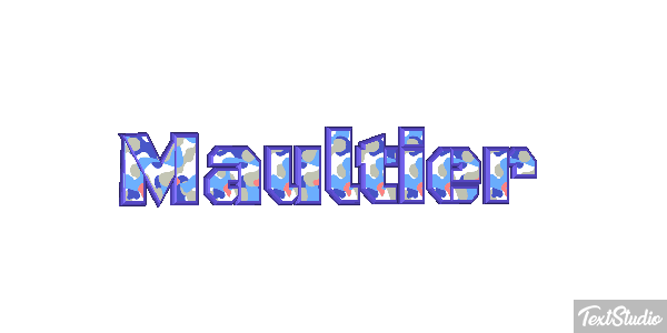 Maultier Texteffekt