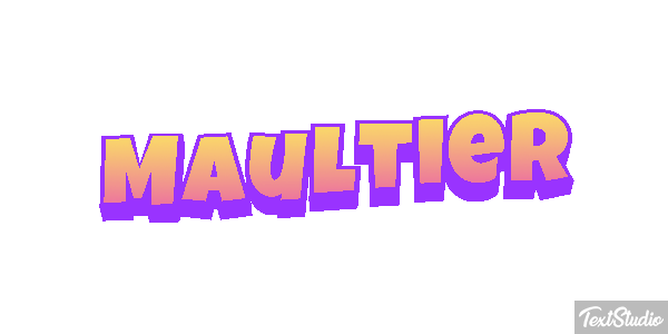 Maultier Texteffekt