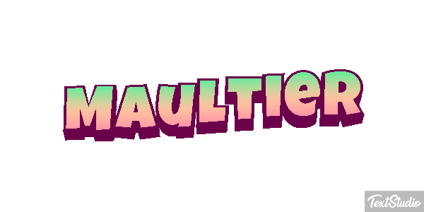 Maultier Texteffekt