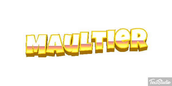 Maultier Texteffekt