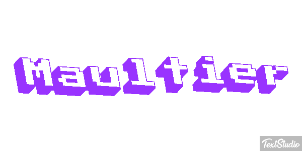 Maultier Texteffekt