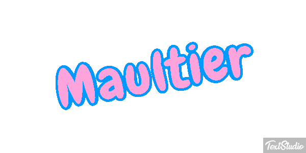 Maultier Texteffekt