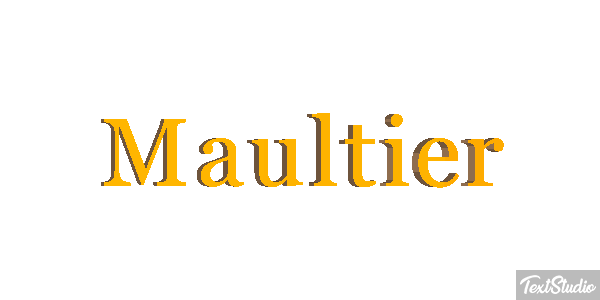 Maultier Texteffekt