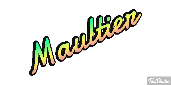 Maultier Texteffekt