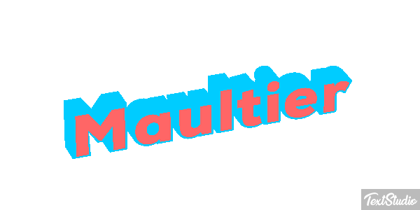 Maultier Texteffekt
