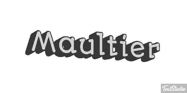 Maultier Texteffekt