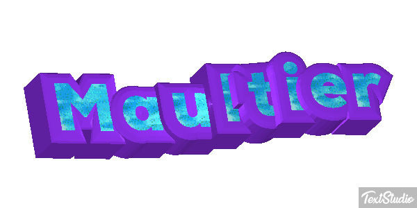 Maultier Texteffekt