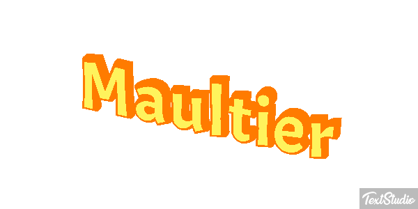 Maultier Texteffekt