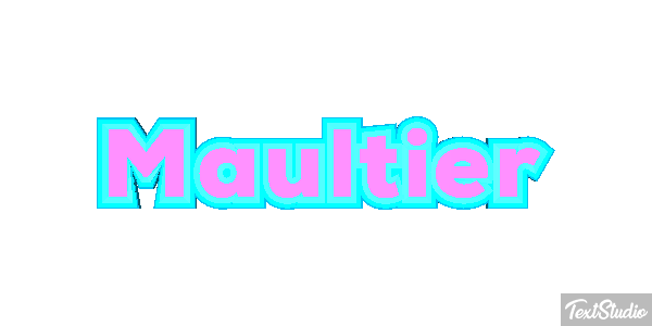 Maultier Texteffekt