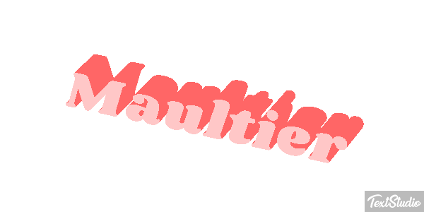 Maultier Texteffekt