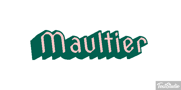 Maultier Texteffekt