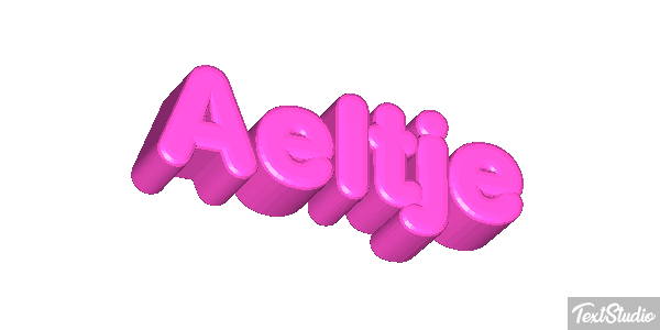 Aeltje Text effect