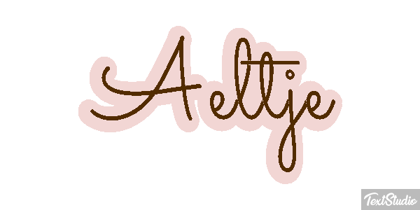 Aeltje Text effect