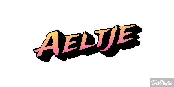 Aeltje Text effect