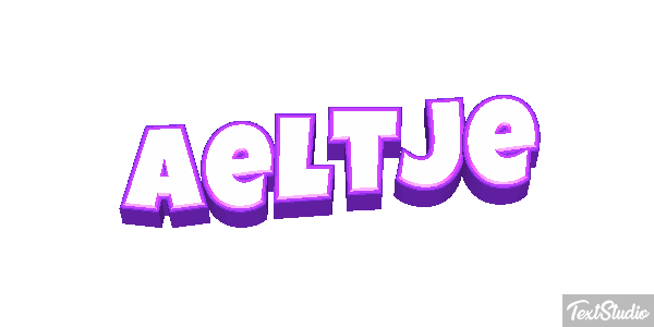 Aeltje Text effect