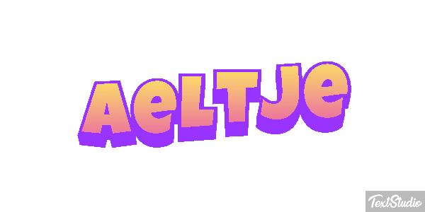 Aeltje Text effect