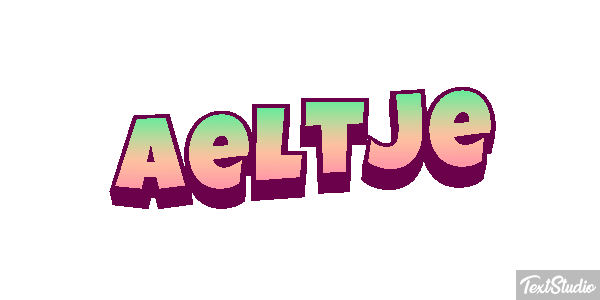 Aeltje Text effect