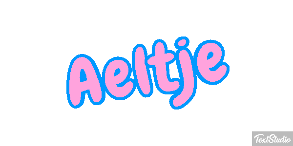 Aeltje Text effect