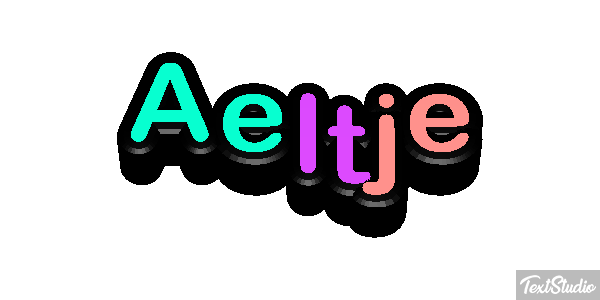 Aeltje Text effect