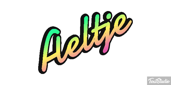 Aeltje Text effect