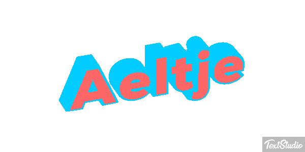 Aeltje Text effect