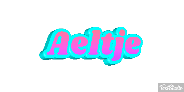 Aeltje Text effect