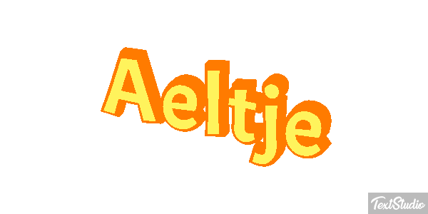 Aeltje Text effect