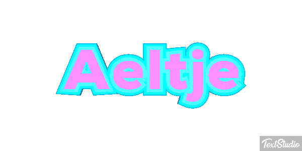 Aeltje Text effect