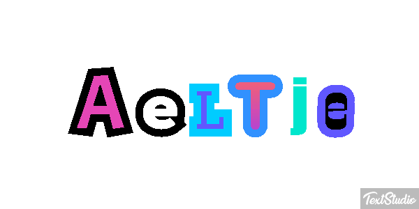 Aeltje Text effect