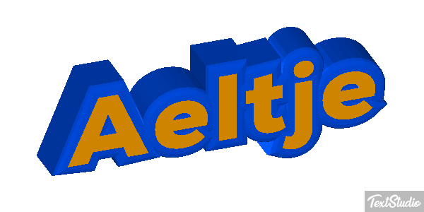 Aeltje Text effect