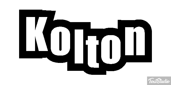 Kolton Efekt tekstowy
