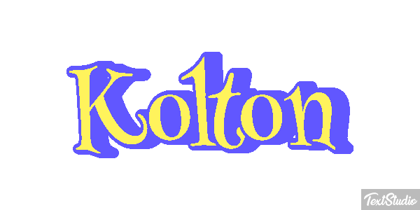 Kolton Efekt tekstowy