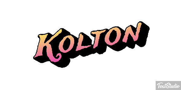 Kolton Efekt tekstowy