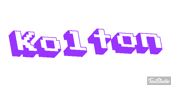 Kolton Efekt tekstowy