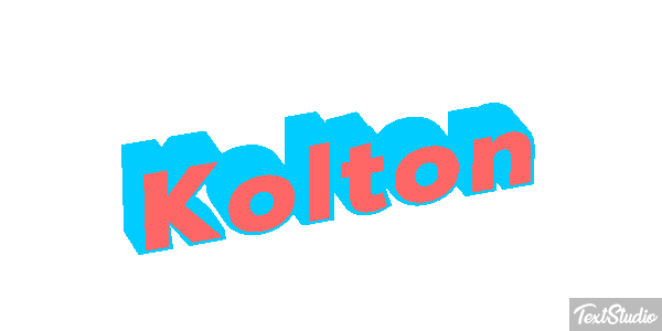 Kolton Efekt tekstowy