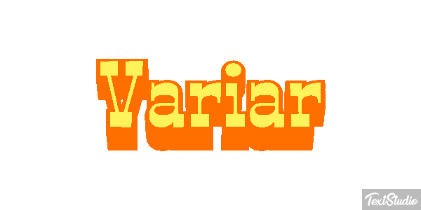 Variar Texteffekt