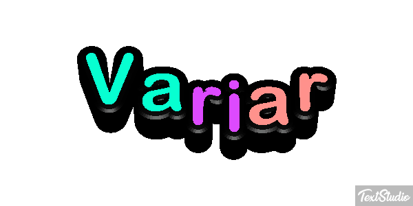 Variar Texteffekt